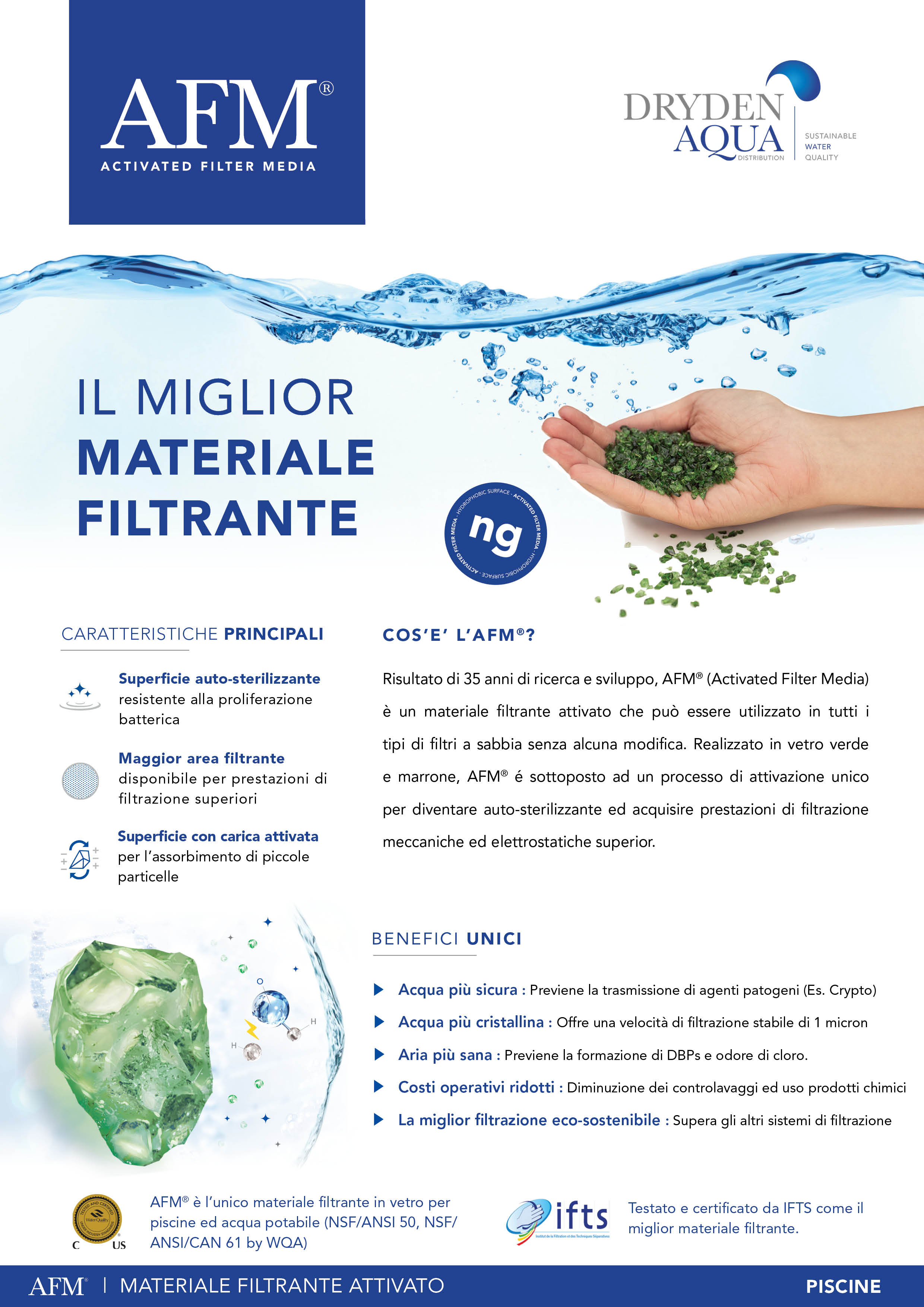 AFM A4 brochure 8 pager Italian