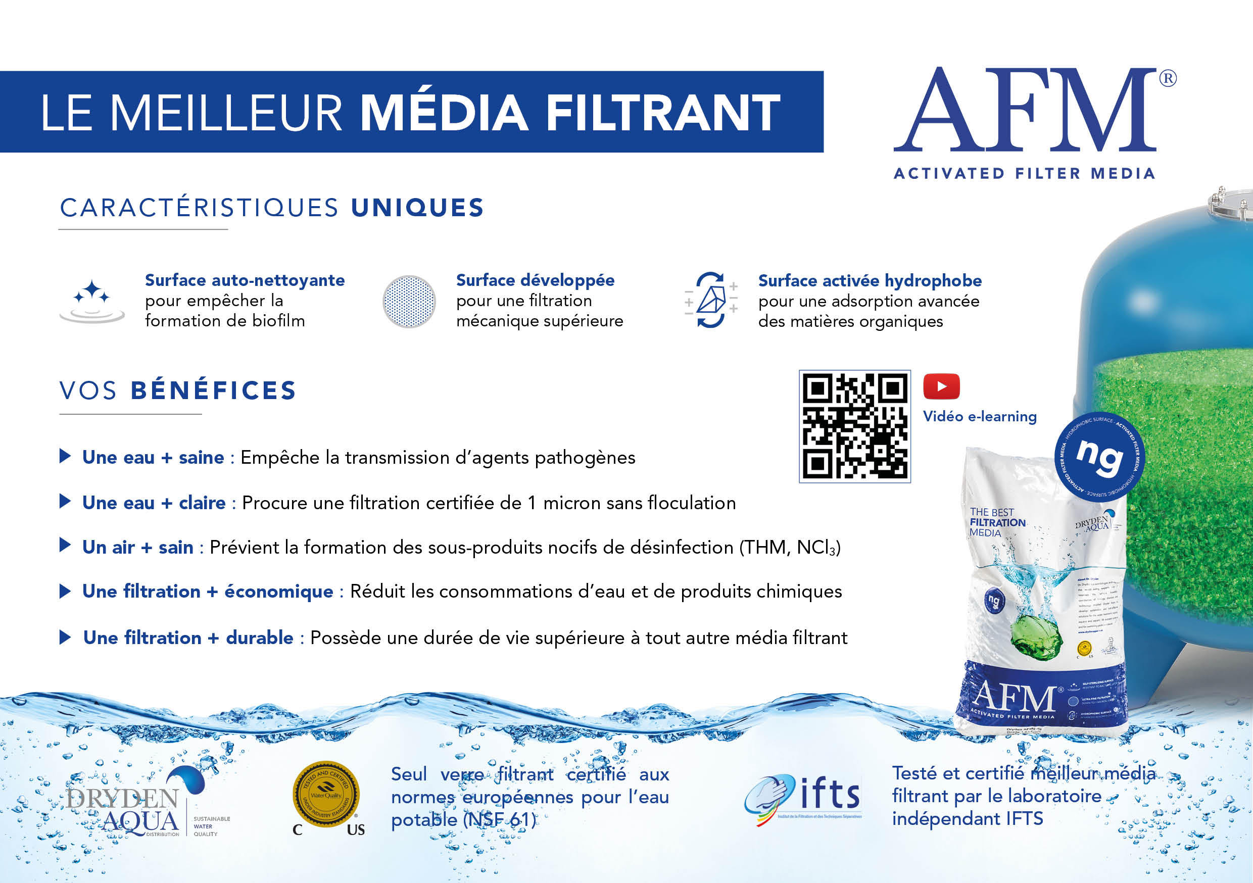 AFM A5 brochure French