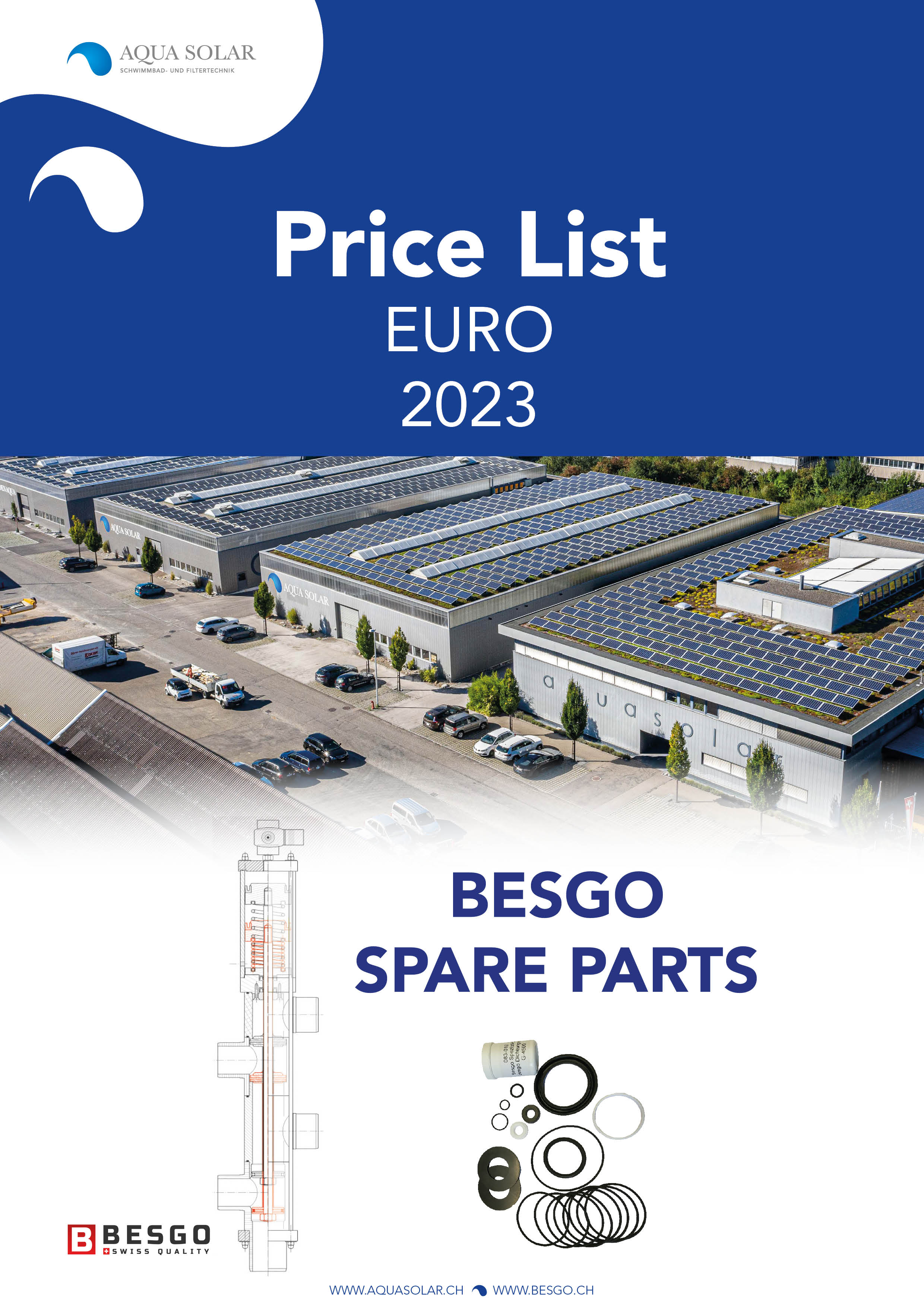 Besgo Spare Parts Price List 2023