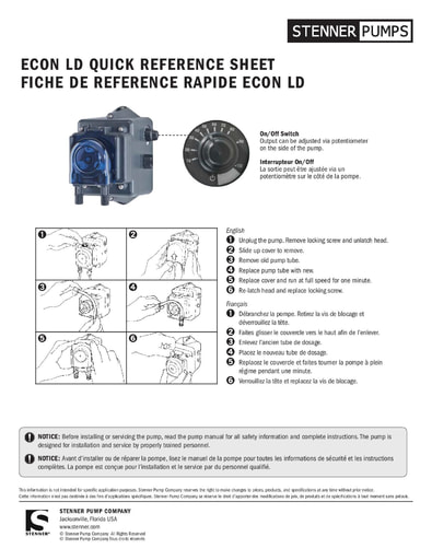 Econ Floc-Dos Reference Sheet EN FR