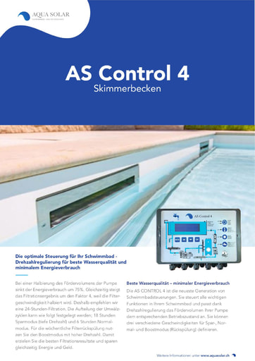 AS Control 4 brochure DE