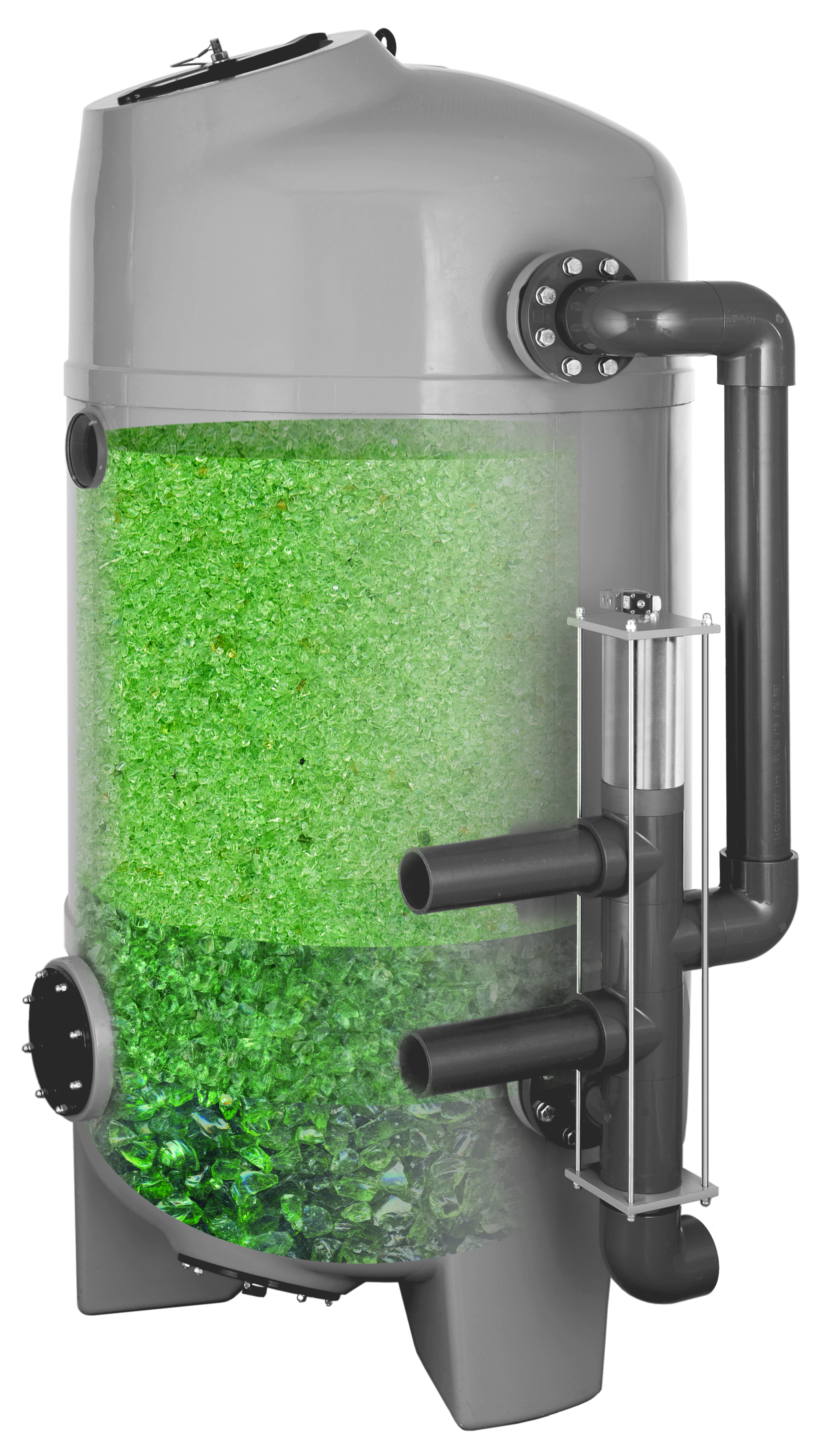 50# Vitroclean Green Glass Filter Media